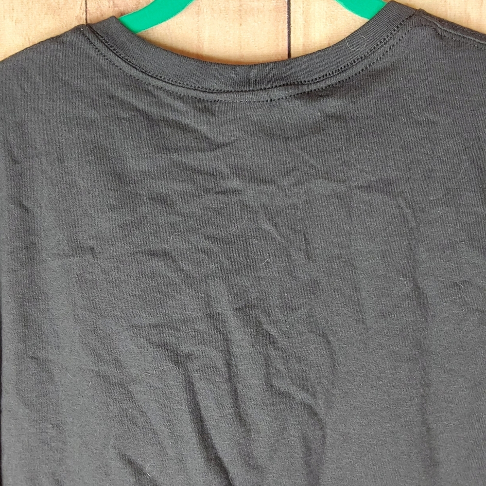 Error 404 Ironic T-Shirt Graphic Essential T-Shirt. Gray With Green Writing - Picture 10 of 11